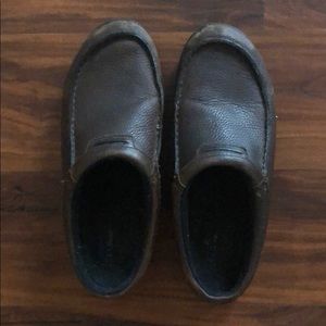 LL Bean Brown Leather Comfort Mocs